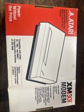 Vintage Atari XM301 Modem W/ Box Untested picture