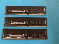 Lot of 3 SK HYNIX 16GB 1RX4 PC4-2666V-RC2-11 DDR4 Server MEMORY HMA82GR7AFR4N-VK picture