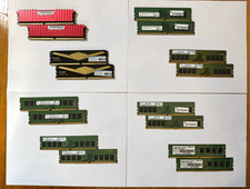 144GB Total DDR4 RAM Lot 8 Pairs - Corsair Samsung Micron SK Hynix OLOy Patriot picture