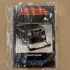 Commodore Portable SX-64 Color Computer User’s Guide Sealed/Taped in Plastic Bag picture