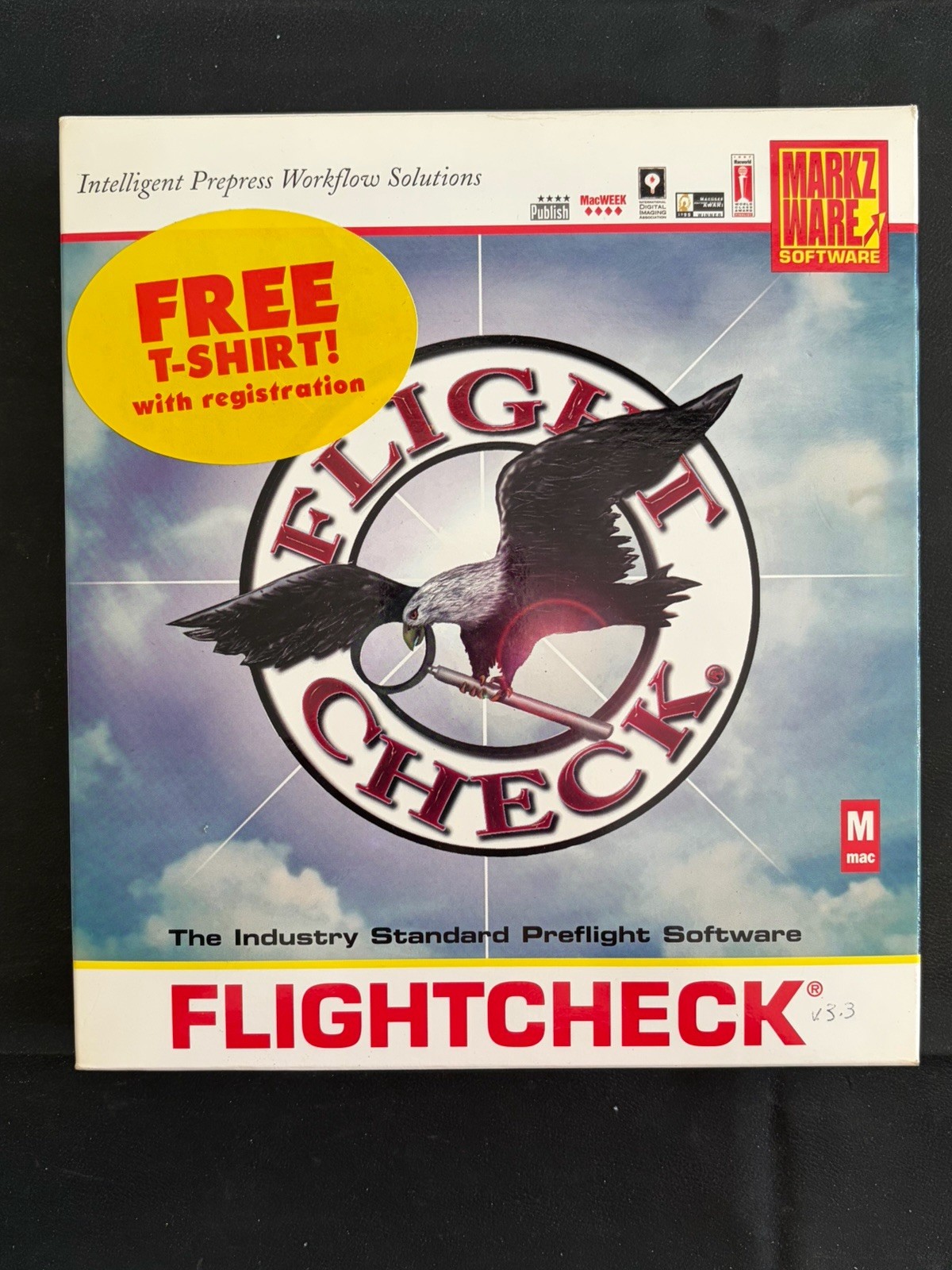 Vintage Markzware FlightCheck Macintosh Mac Preflight Software 3.5\