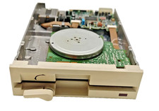 Vintage Miscellaneous Brand 5 1/4 Inch Floppy Drive Untested - Lot of 4 picture