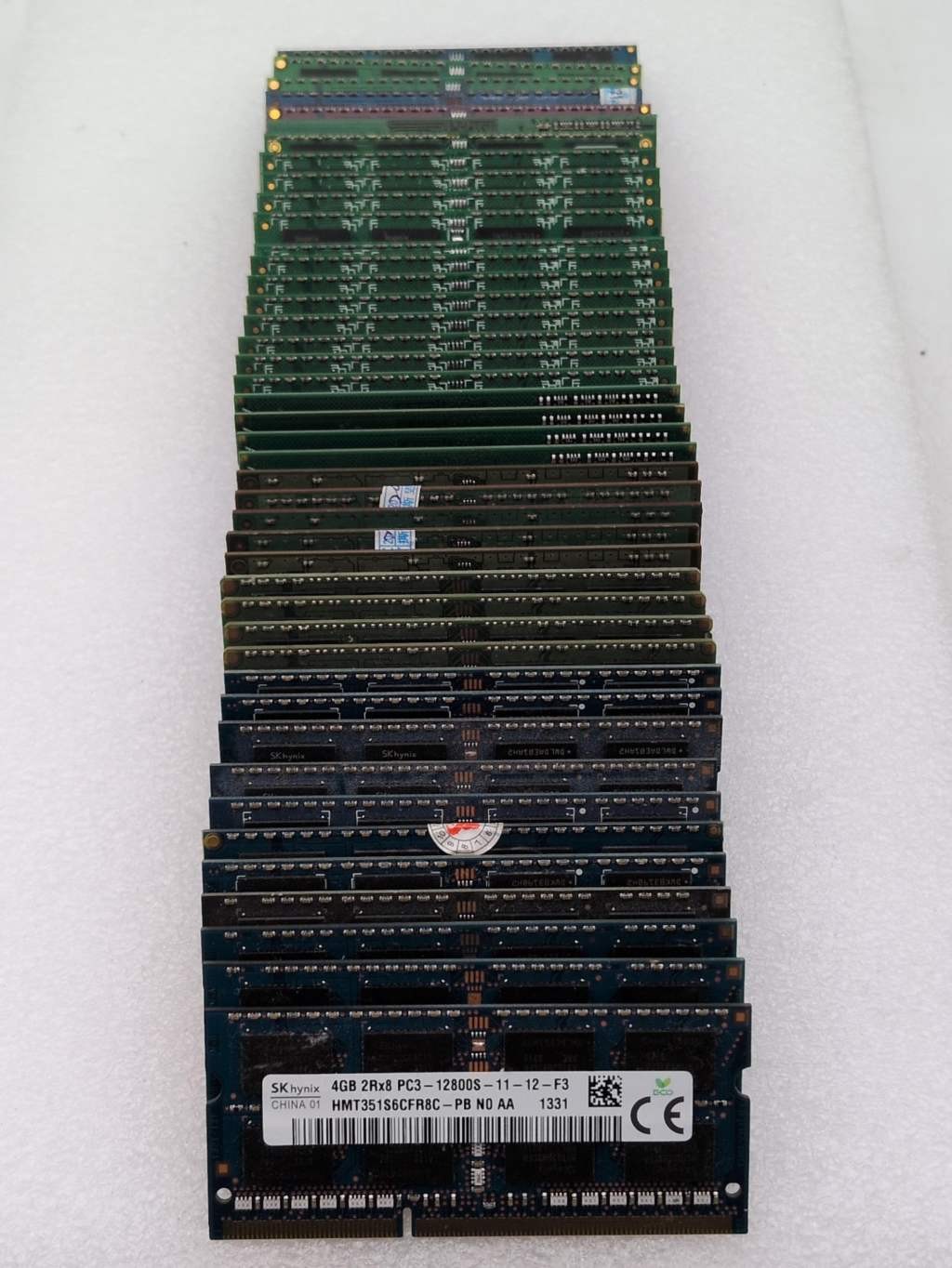 (44) 4GB DDR3 RAM SO-DIMM Memory Module| Mix Speed & Speeds