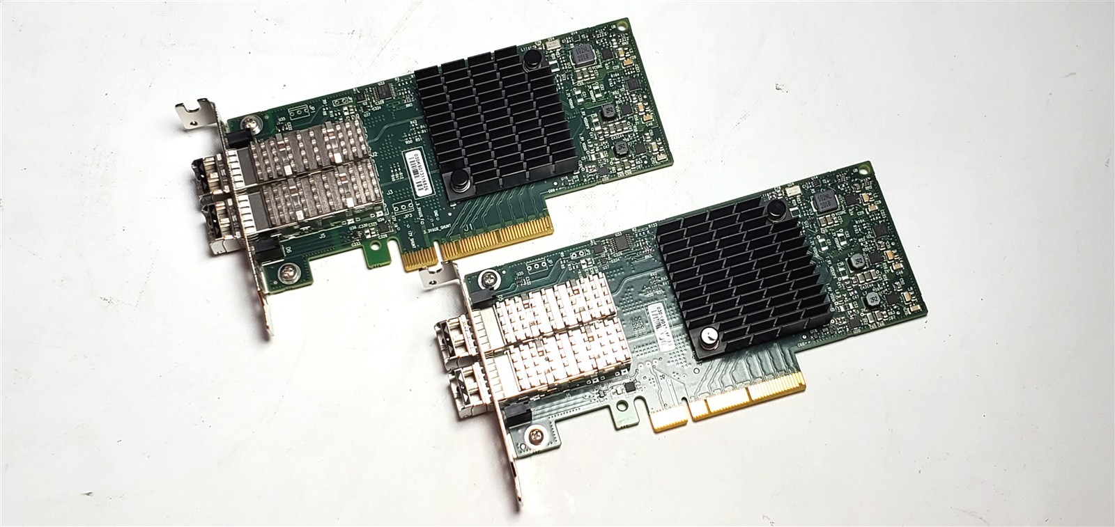 Lot of 2 Dell 25GbE (50GbE Total) Dual Port SFP28 PCIe x8 LP NIC CX4121C 020NJD Lot of 2 Dell 25GbE (50GbE Total) Dual Port SFP28 PCIe x8 LP NIC CX4121C 020NJD