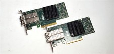 Lot of 2 Dell 25GbE (50GbE Total) Dual Port SFP28 PCIe x8 LP NIC CX4121C 020NJD picture