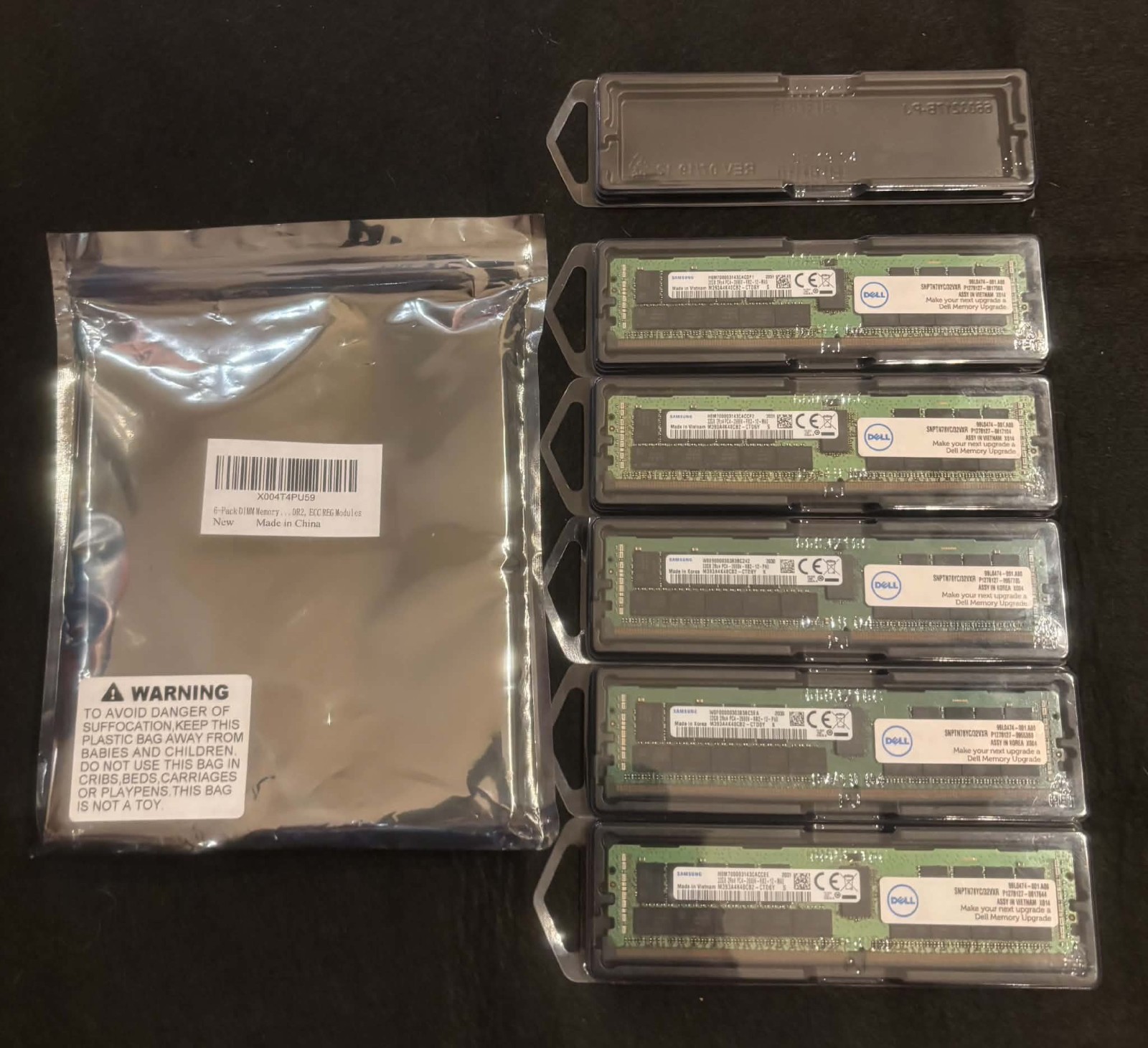 Dell (Samsung) 32GB 2Rx4 PC4-2666V-R82-12-MAO