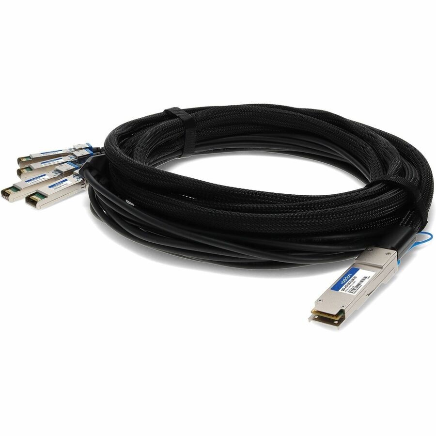 AddOn Cisco QSFP-4SFP10G-CU3M Compatible TAA Compliant 40GBase-CU QSFP+ to