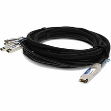 AddOn Cisco QSFP-4SFP10G-CU3M Compatible TAA Compliant 40GBase-CU QSFP+ to picture