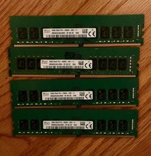 [Lot of 4] SK Hynix 16GB 2Rx8 PC4-2666V DDR4 HMA82GU6DJR8N-VK RAM - Used picture
