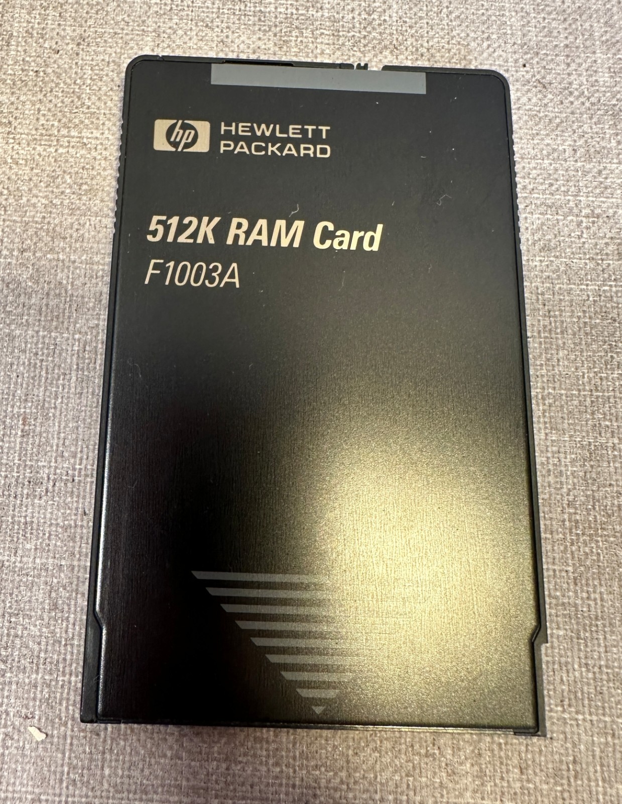 Vintage HP F1003A 512K RAM Card for LX Series Palmtop Computers - TESTED WORKS