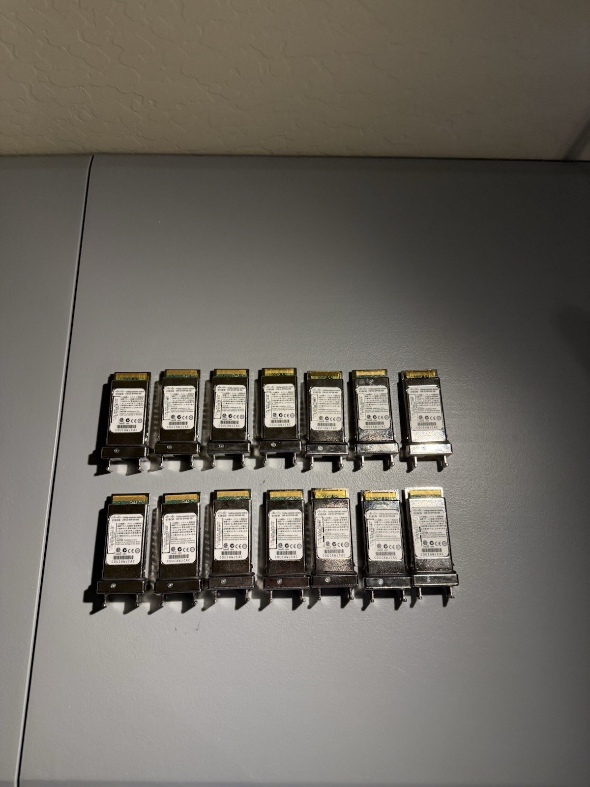 CISCO CVR-X2-SFP10G X2 to SFP+ 10GB 74-6321-03 Converter Module *Lot of 14” CISCO CVR-X2-SFP10G X2 to SFP+ 10GB 74-6321-03 Converter Module *Lot of 14”