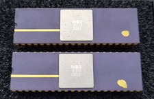 [2x] MOS 6522 Ceramic GOLD VIA Chips for Commodore VIC-20 / PET / 1541 Floppy picture