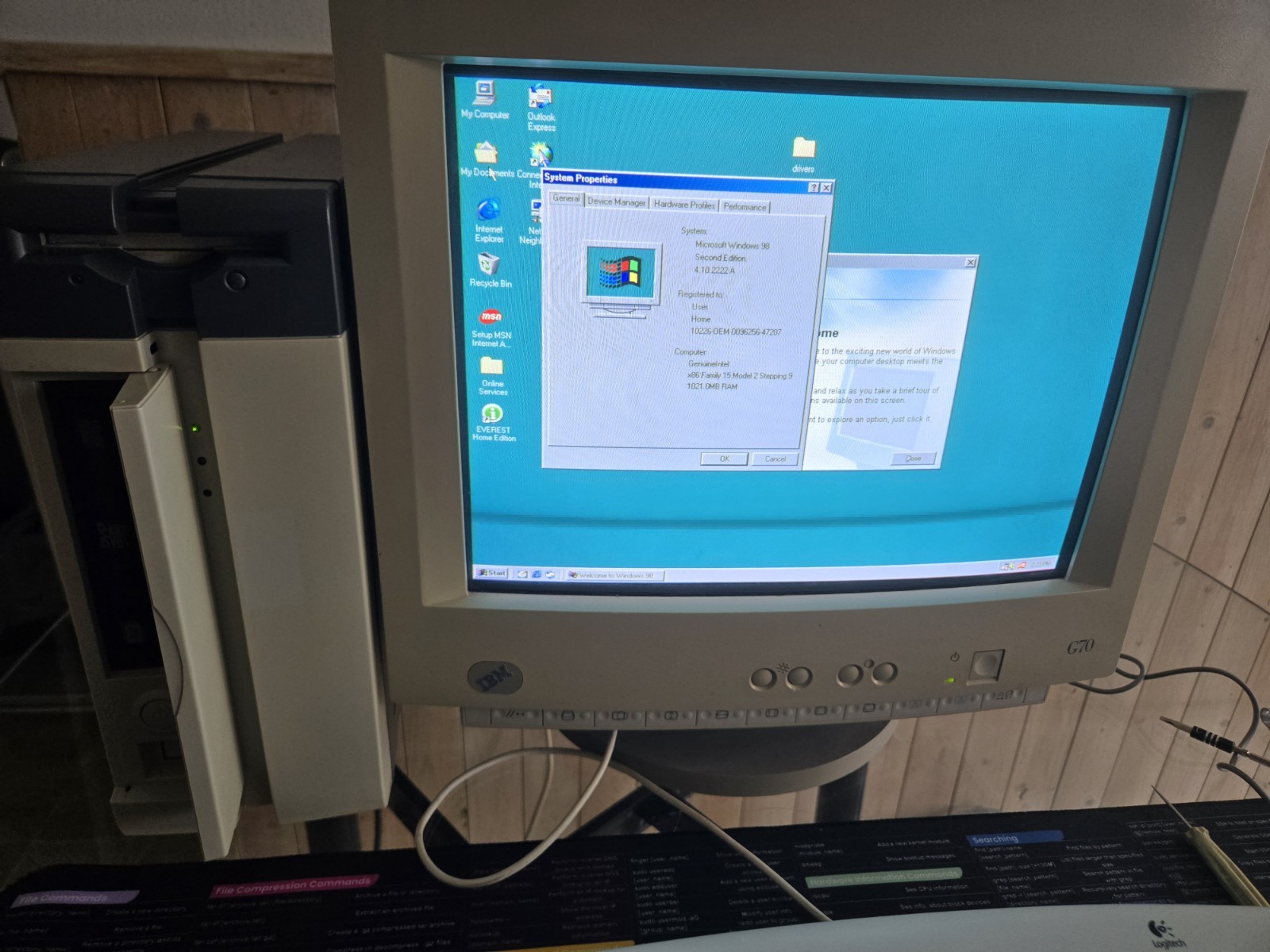 Windows Xp Computer Retro Vintage Retro Gaming Computer Dual Boot Windows 98 and XP for Sale ...