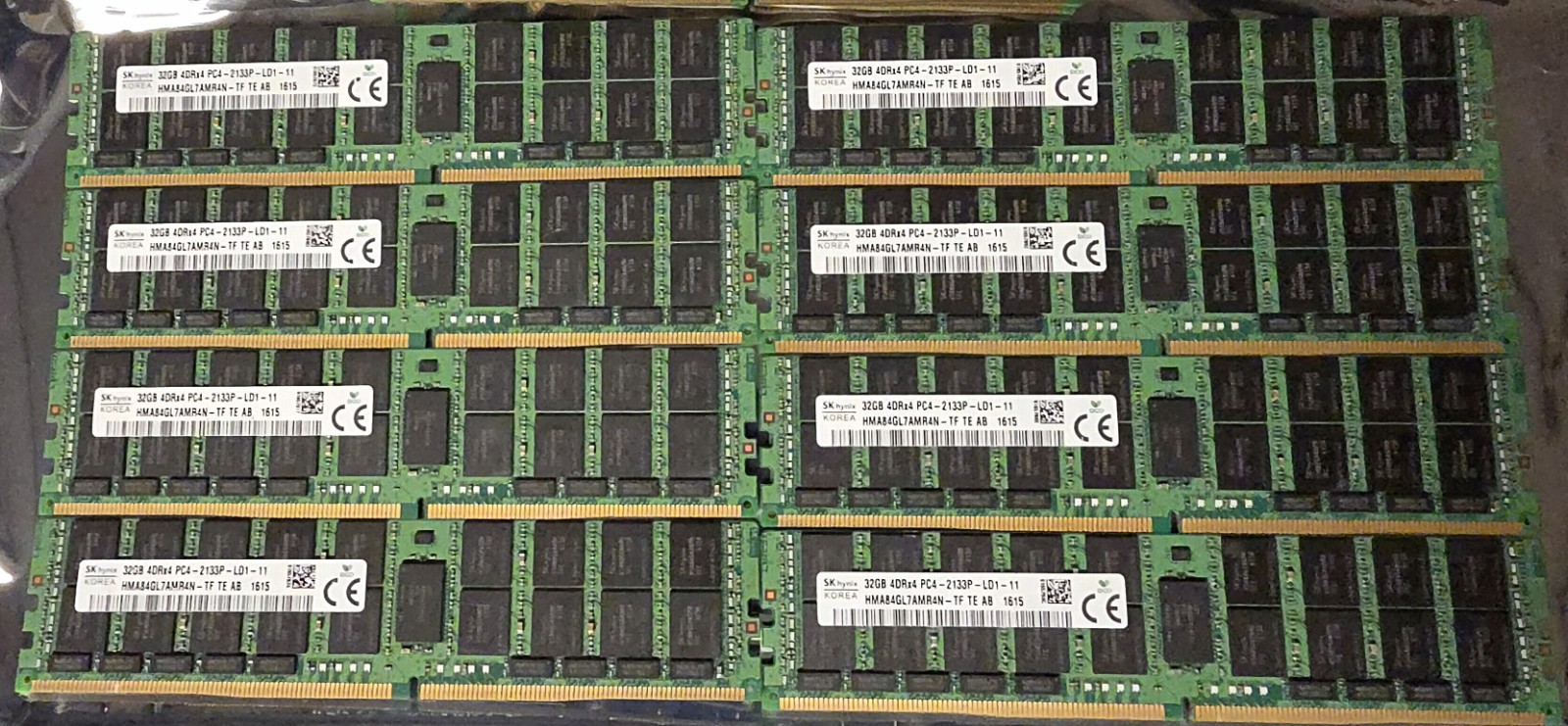 SK Hynix PC4-2133P-LD1-11 256GB (8x32GB) RAM DDR4 2133MHz HMA84GL7AMR4N-TF