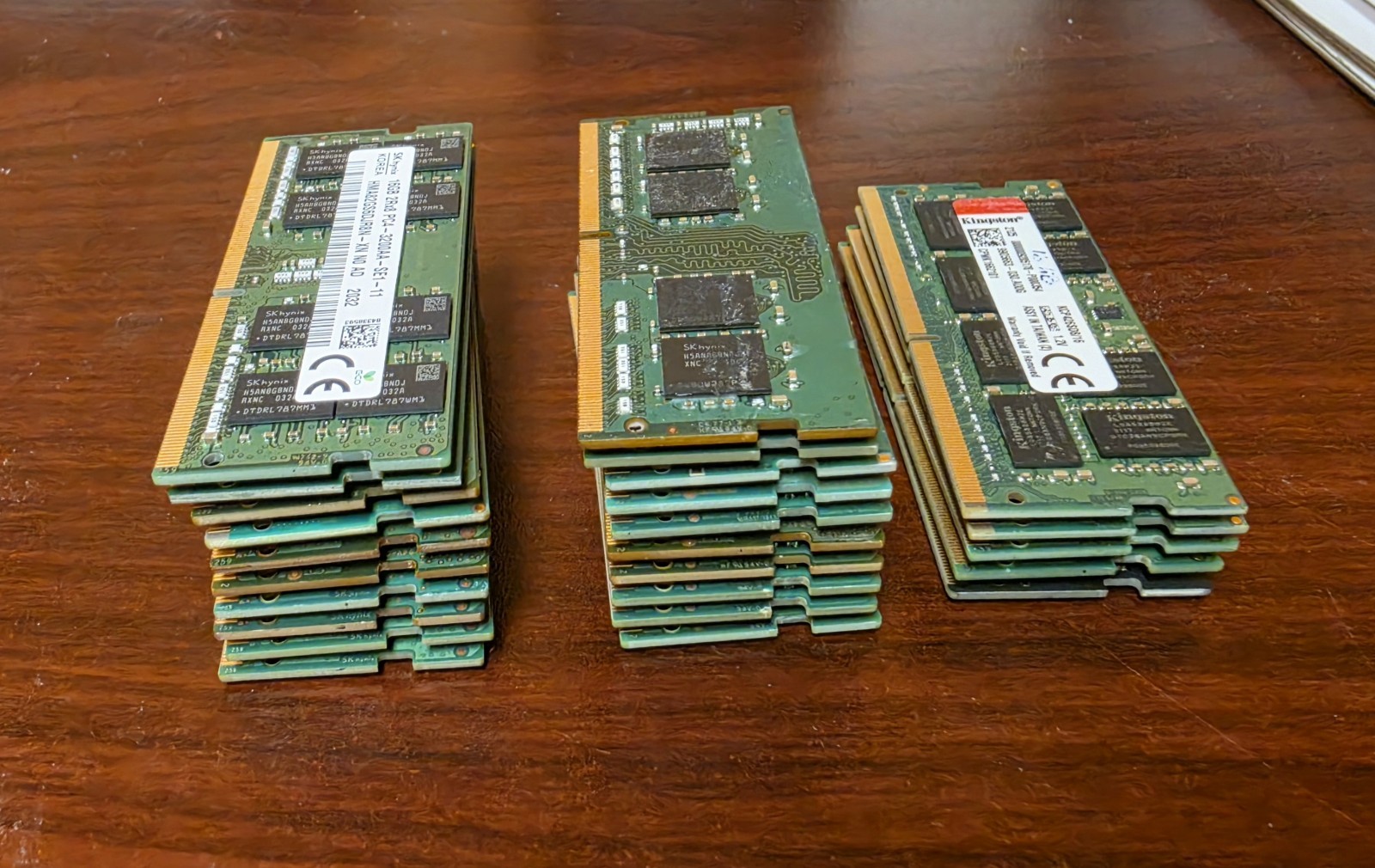 Lot of 5 16GB 2Rx8 PC4 2666v|3200AA|2400T Mixed Brands (Tested) Lot of 5 16GB 2Rx8 PC4 2666v|3200AA|2400T Mixed Brands (Tested)
