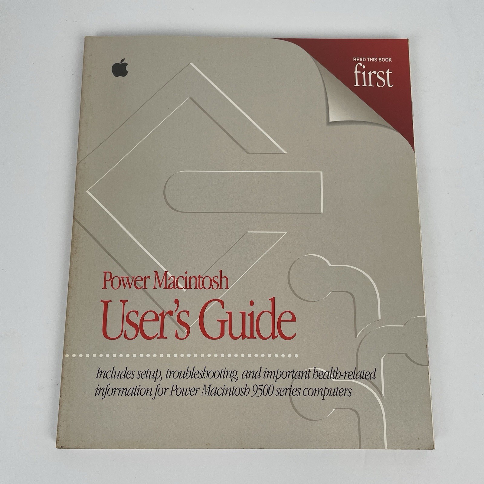 Apple Power Macintosh 9500 User’s Guide 1997 Vintage Mac Manual 030-8760-A