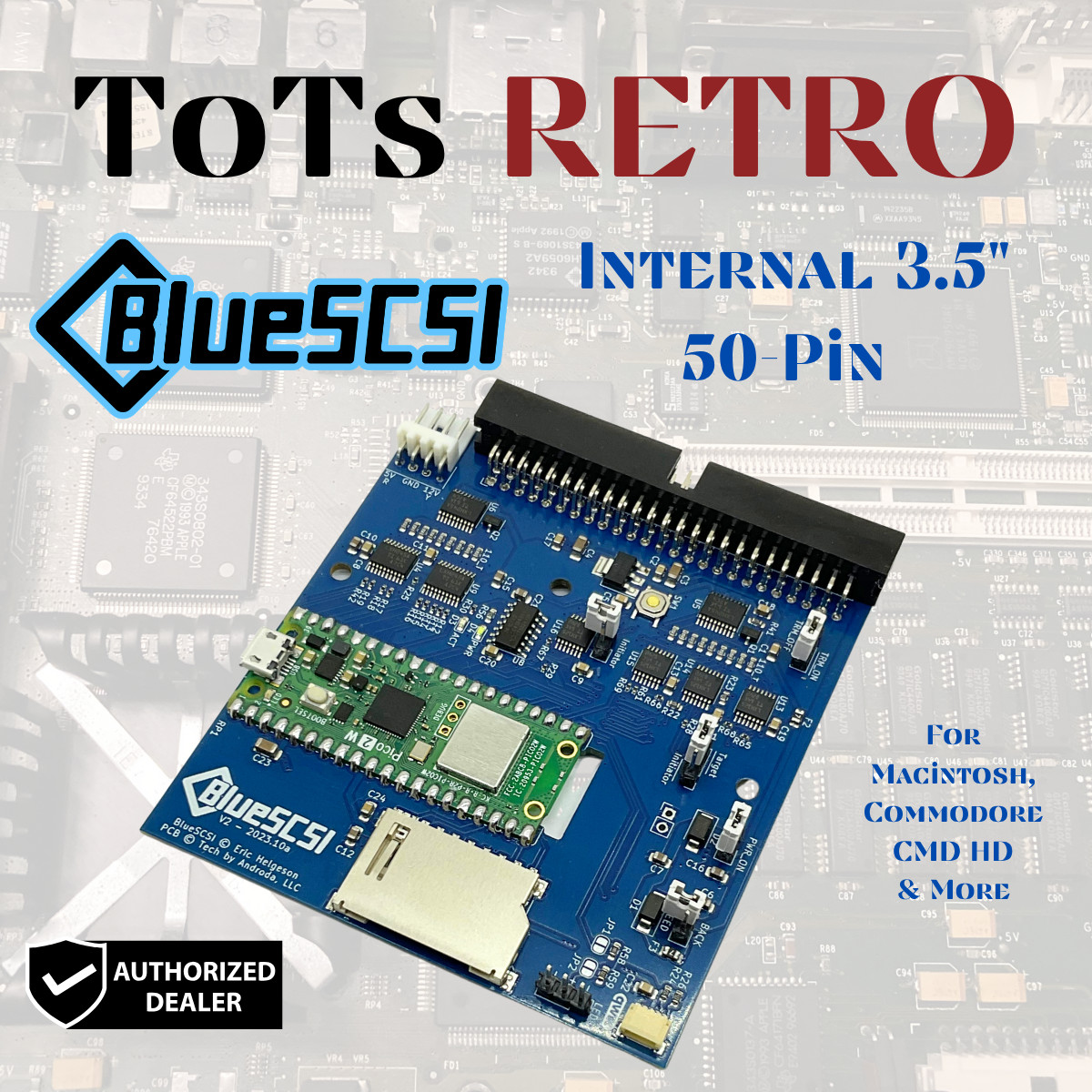 BlueSCSI v2 Internal 50-pin 3.5