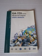 Gigabyte GA-7ZX Series VIA KT133 Socket A Motherboard User's Manual Vintage PC picture