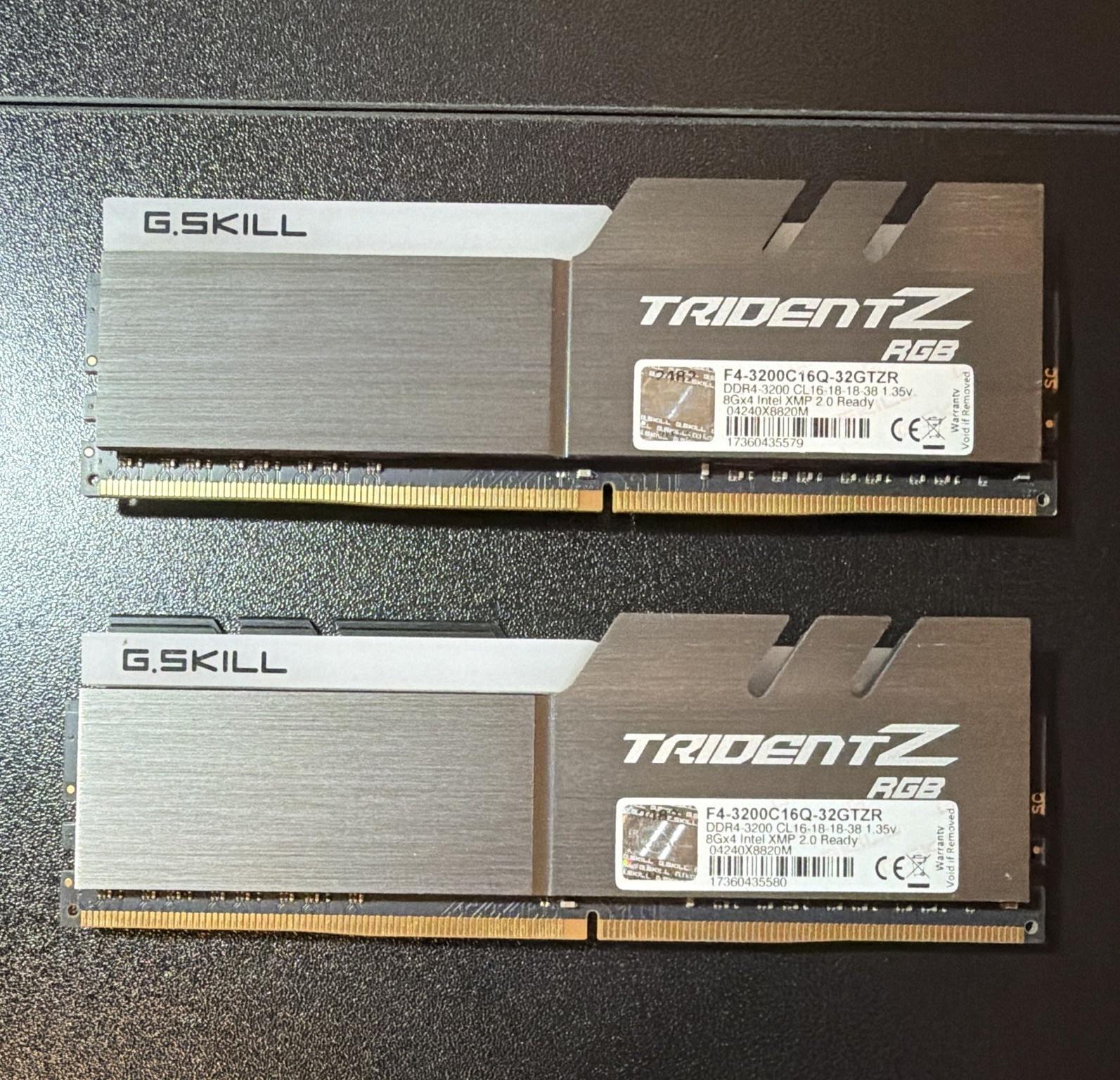 G.SKILL Trident Z RGB 16GB Ram Kit