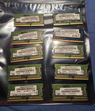 Lot of 10 - 16GB DDR4 Memory PC4-3200 SODIMM Laptop RAM 3200MHz (MIX BRAND) picture