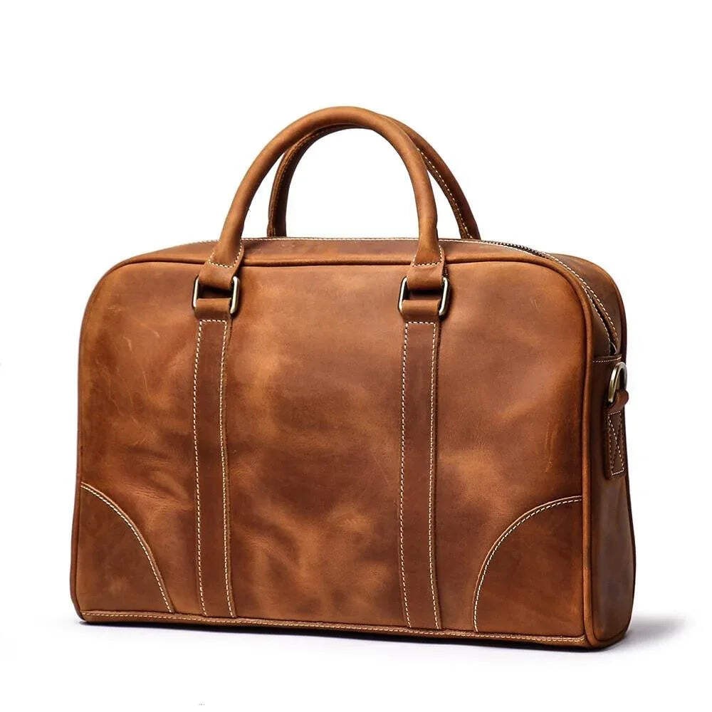 The Bjorn Leather Laptop Bag | Vintage Leather Briefcase The Bjorn Leather Laptop Bag | Vintage Leather Briefcase