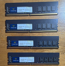 Timetec 64GB (4x16GB) DDR4-3200 DIMM 288-Pin CL22 Non-ECC Unbuffered picture