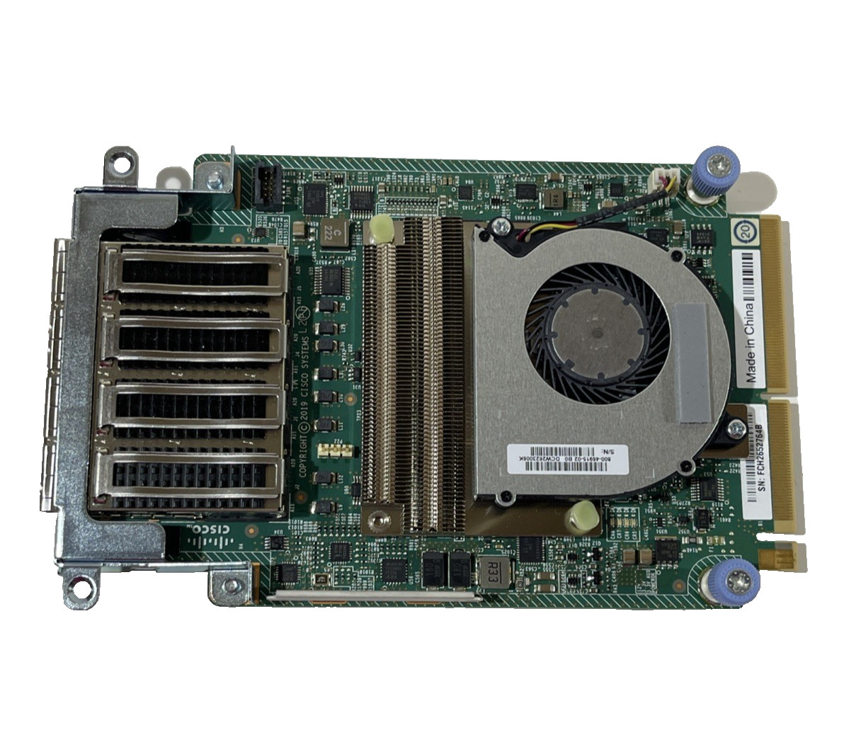 Cisco UCSC-M-V25-04 V02 10GB / 25GB 68-6971-04 Quad Port Network Adaptor Cisco UCSC-M-V25-04 V02 10GB / 25GB 68-6971-04 Quad Port Network Adaptor