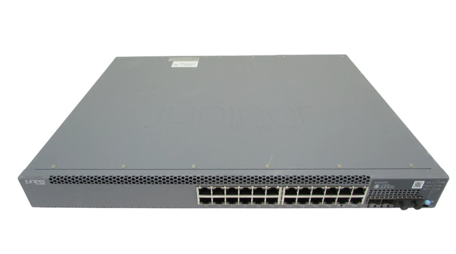 Juniper Networks EX3400-24T 24-Port Ethernet Switch w/Power Cord Juniper Networks EX3400-24T 24-Port Ethernet Switch w/Power Cord