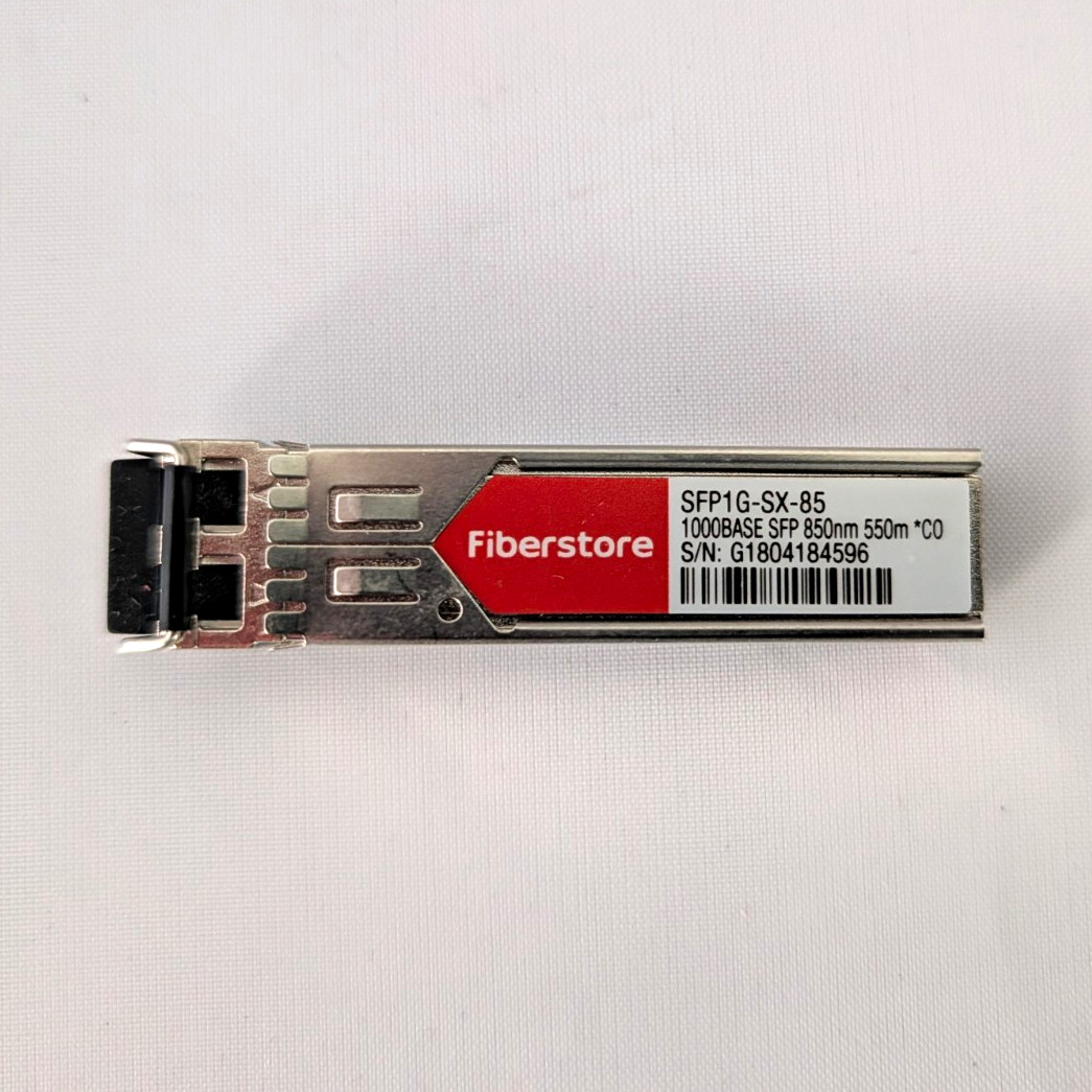 Fiberstore SFP1G-SX-85 1G 1000BASE-SX 850nm 550m LC SFP Transceiver