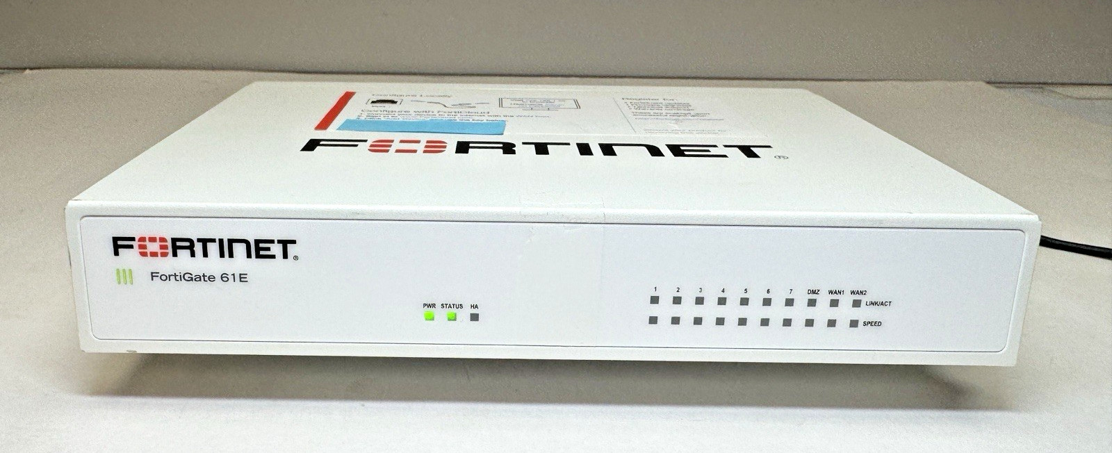 Fortinet Fortigate 61E Firewall Security Appliance FG-61E-USG