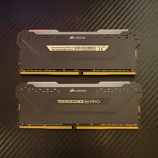 Corsair Vengeance RGB PRO 16GB (2x8GB) DDR4-3200 DIMM Non-ECC CMW16GX4M2C3200C16 picture