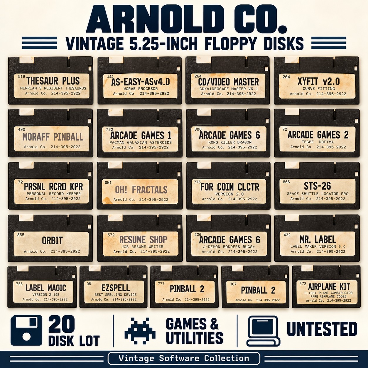 Vintage Arnold Co 5.25