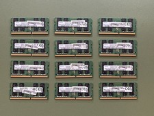 LOT OF 12 SAMSUNG DDR4 3200AA SODIMM 16GB MODULES 192GB TOTAL m471a2k43eb1 picture