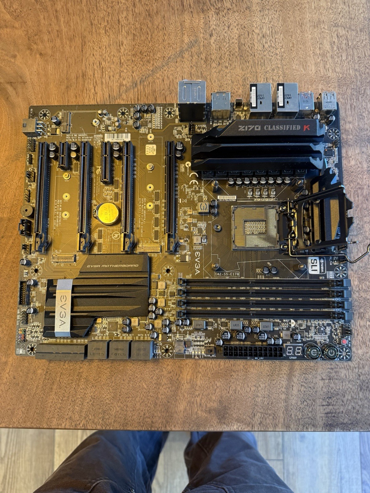 EVGA Z170 Classified K 142-SS-E178-KR LGA 1151 DDR4 ATX Motherboard