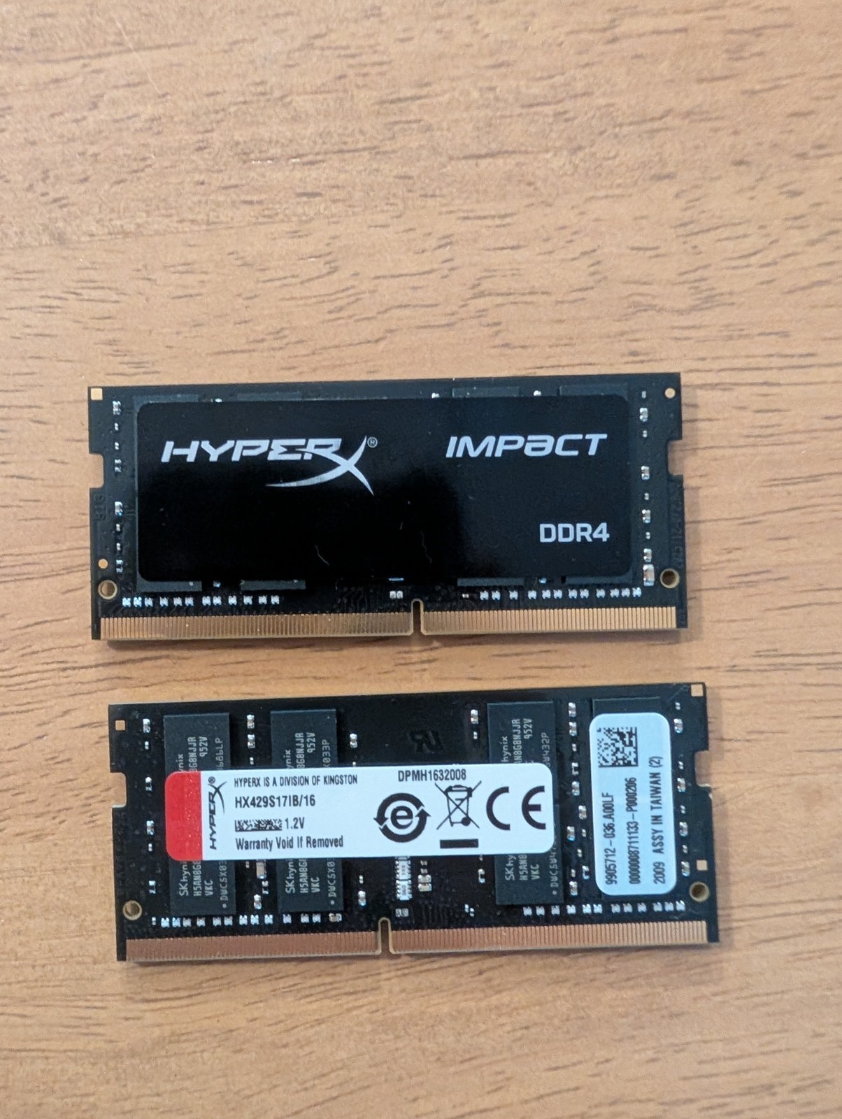 HyperX Impact 32GB (2x16GB) DDR4-2933 SO-DIMM Laptop RAM HX429S17IB/16 HyperX Impact 32GB (2x16GB) DDR4-2933 SO-DIMM Laptop RAM HX429S17IB/16