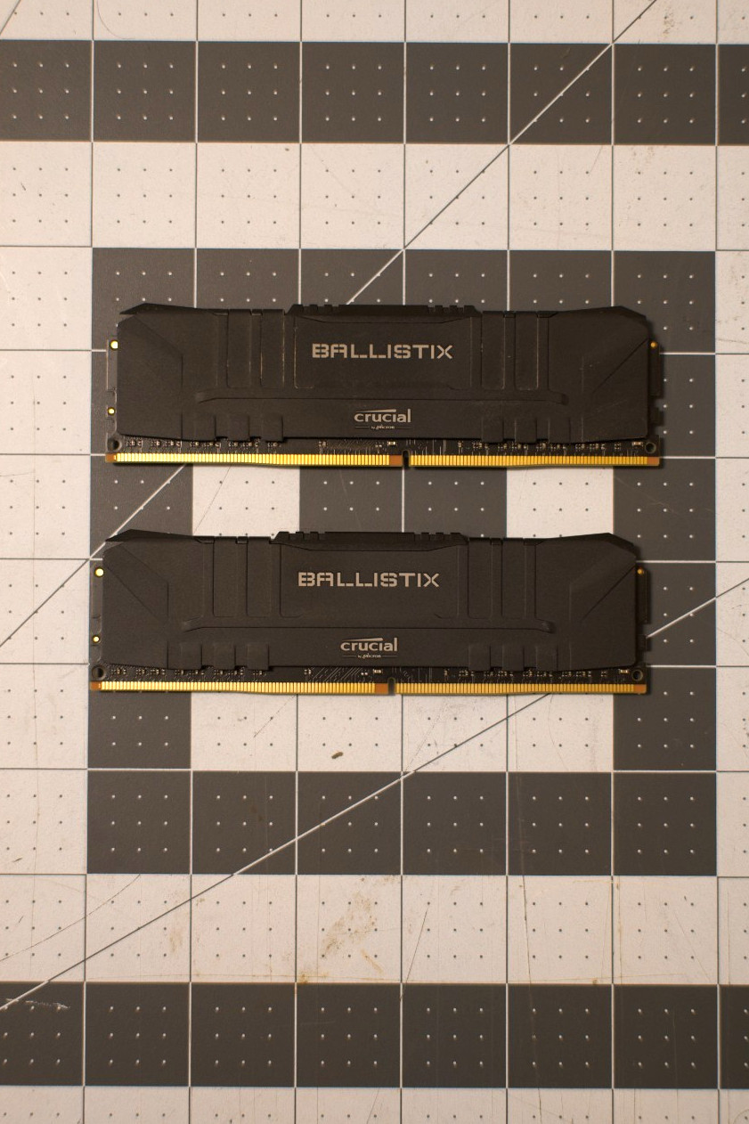 Crucial Ballistix 16GB (2 x 8GB) DDR4-3200 DRAM PC4-25600 Crucial Ballistix 16GB (2 x 8GB) DDR4-3200 DRAM PC4-25600