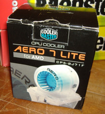 COOLER MASTER AERO 7 LITE CPU HEATSINK SOCKET A 370 462 VINTAGE NEW AMD INTEL picture