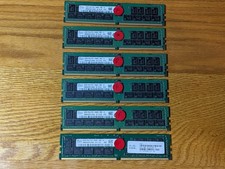 LOT 6x Hynix 32gb PC4-2666V 2Rx4 DDR4 ECC RDIMM Memory HMA84GR7CJR4N-VK - PARTS picture