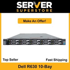 Dell PowerEdge R630 Server 2x E5-2667 V4 = 36 Cores H730 32GB RAM 2x 900GB SAS picture