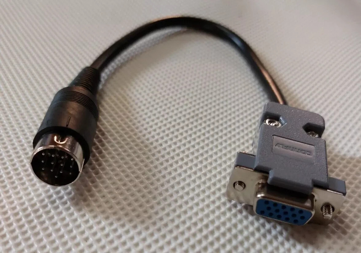 ATARI ST VGA MONITOR ADAPTER Atari ST STE 520/1040ST/MegaST HIGH RES (NO SOUND) ATARI ST VGA MONITOR ADAPTER Atari ST STE 520/1040ST/MegaST HIGH RES (NO SOUND)