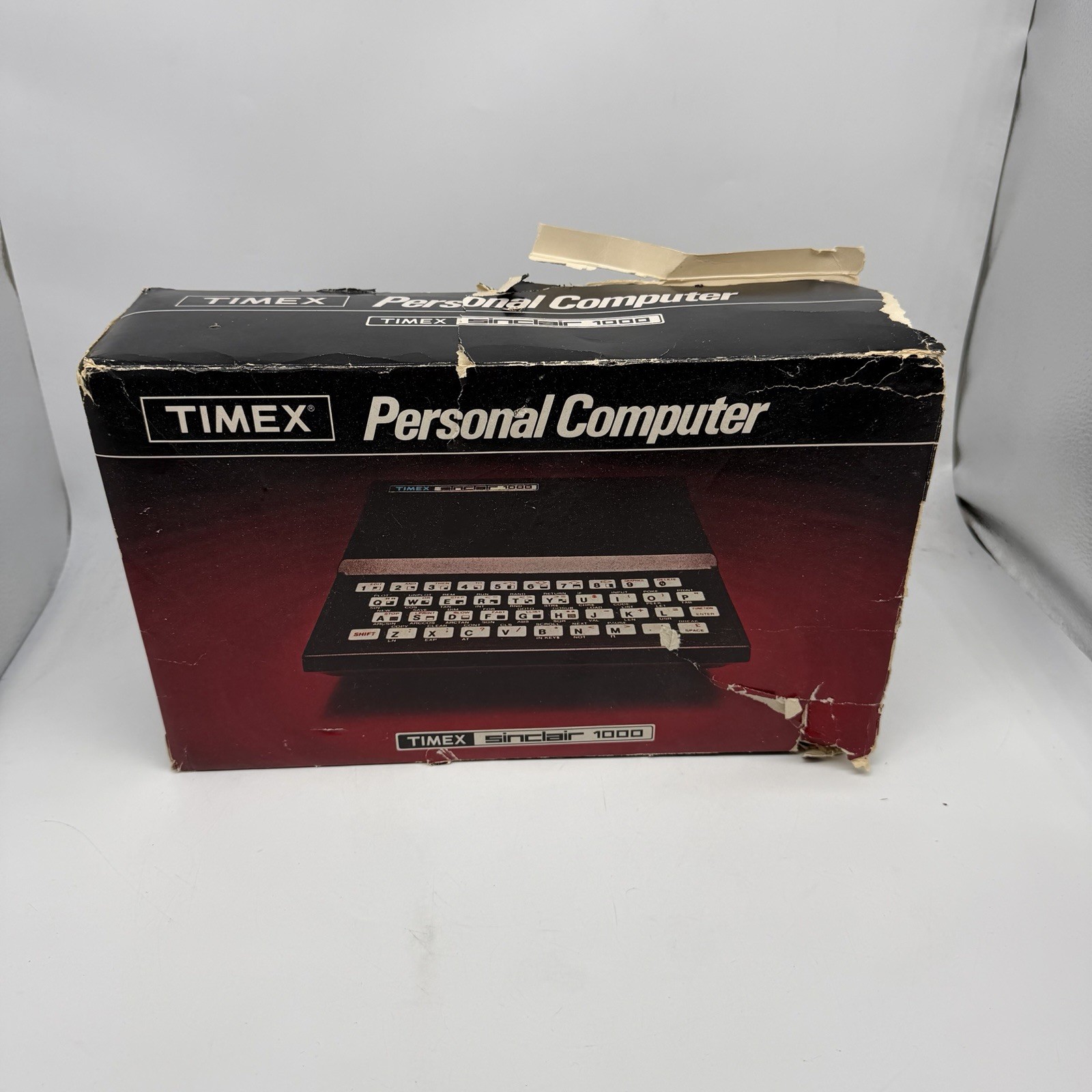 VINTAGE TIMEX Sinclair 1000 Personal Computer Damage BOX, Complete, Untested VINTAGE TIMEX Sinclair 1000 Personal Computer Damage BOX, Complete, Untested