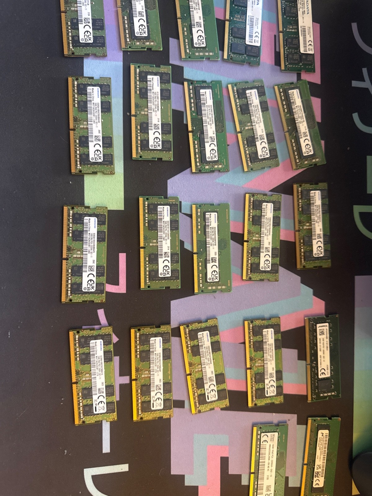Lot of 22 16gb DDR4 RAM Lot of 22 16gb DDR4 RAM