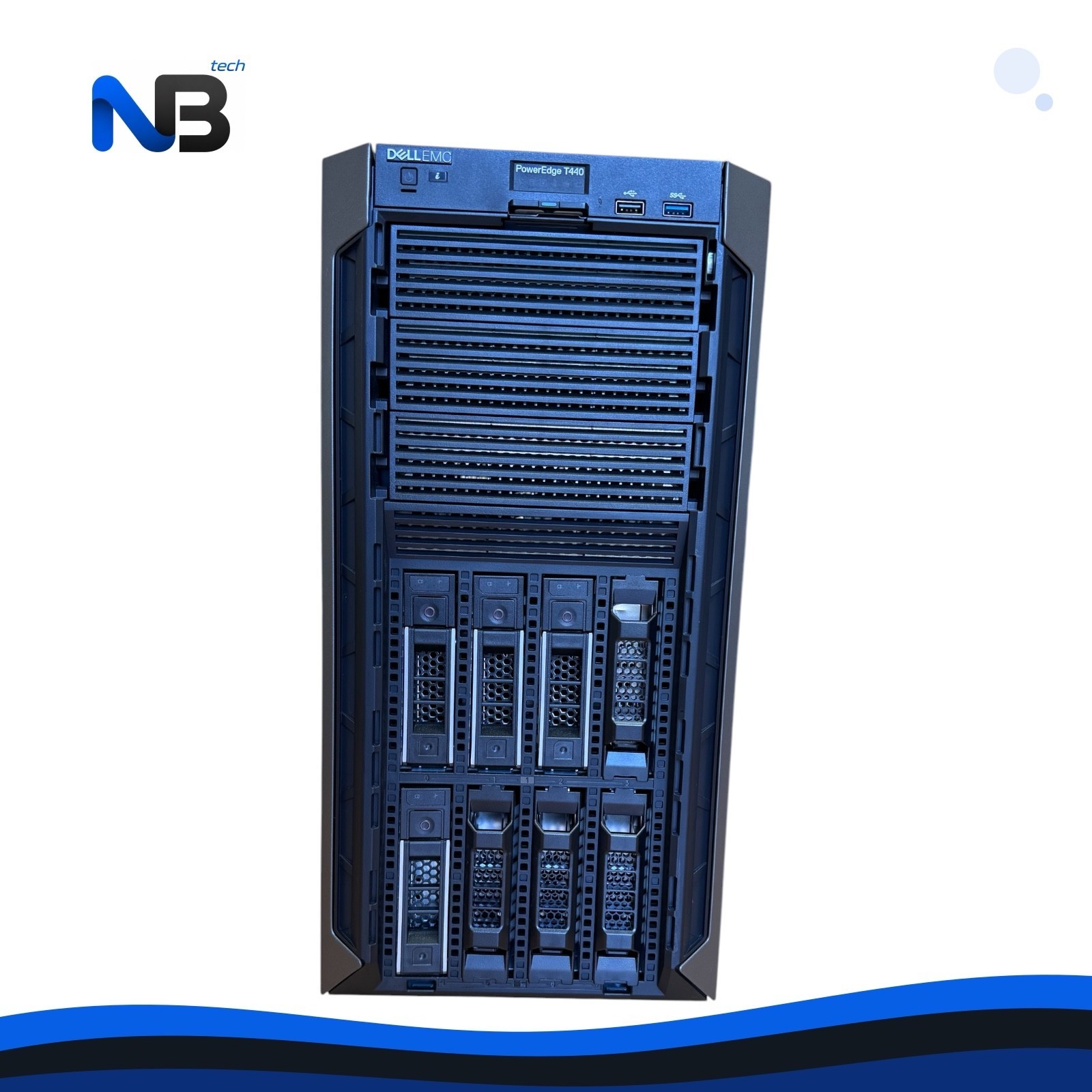 Dell PowerEdge T440 Xeon Silver 1x4208 32GB H730P 8x3.5in Dual 750W PSU 4 Trays Dell PowerEdge T440 Xeon Silver 1x4208 32GB H730P 8x3.5in Dual 750W PSU 4 Trays
