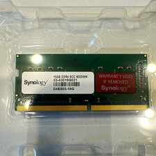 Synology 16GB DDR4 ECC Unbuffered SO-DIMM 260-Pin Memory D4ES03-16G picture