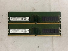 Micron 32GB (16GBx2) DDR4 1Rx8 PC4-3200AA-ED2-11 ECC MTA9ASF2G72AZ-3G2B1ZI picture