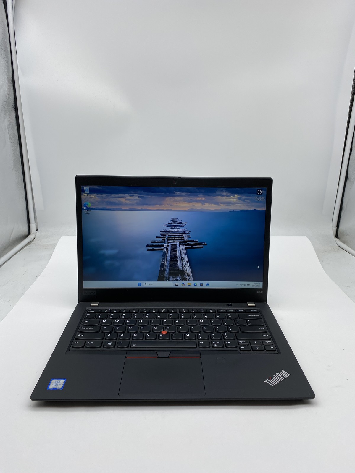 Lenovo ThinkPad T490 Laptop Core i5 8365U 16GB 256GB SSD Windows 11 Pro Touch
