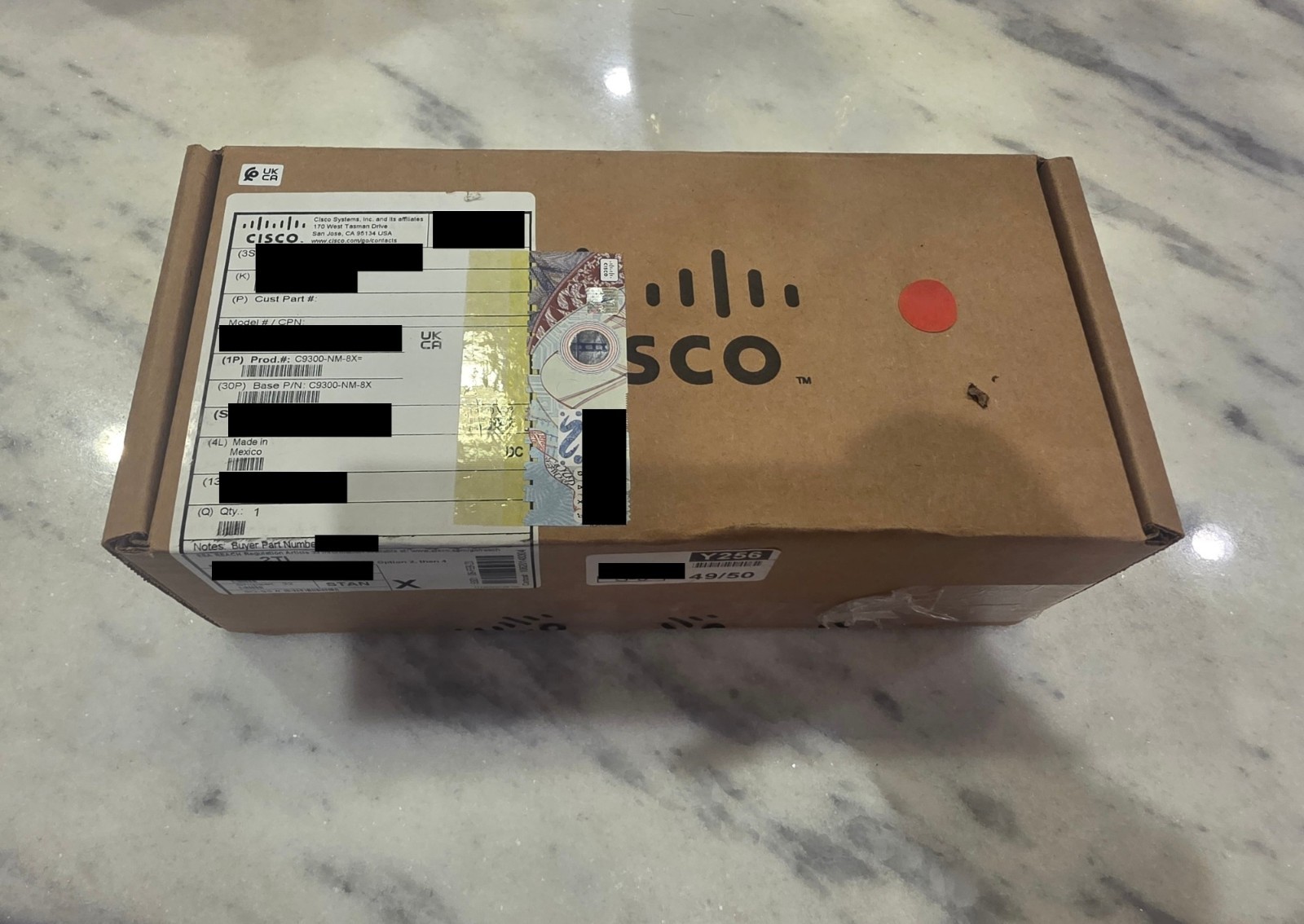 Cisco C9300-NM-8X= 8-Port 10G SFP+ Network Module Catalyst 9300 New Sealed Cisco C9300-NM-8X= 8-Port 10G SFP+ Network Module Catalyst 9300 New Sealed