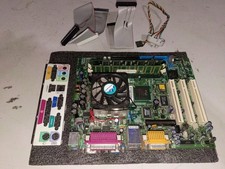 vintage Motherboard Socket 370 with Celeron 1.30 Ghz 256MB picture
