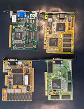 Vintage VGA Video Graphics Card (Vision964, Trio64V+, PVGA1A, GD5446) picture