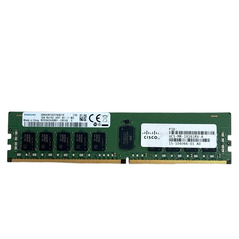 Samsung 16GB DDR4 2400MHz PC4-19200 ECC RDIMM Server Memory RAM M393A2K40BB1-CRC